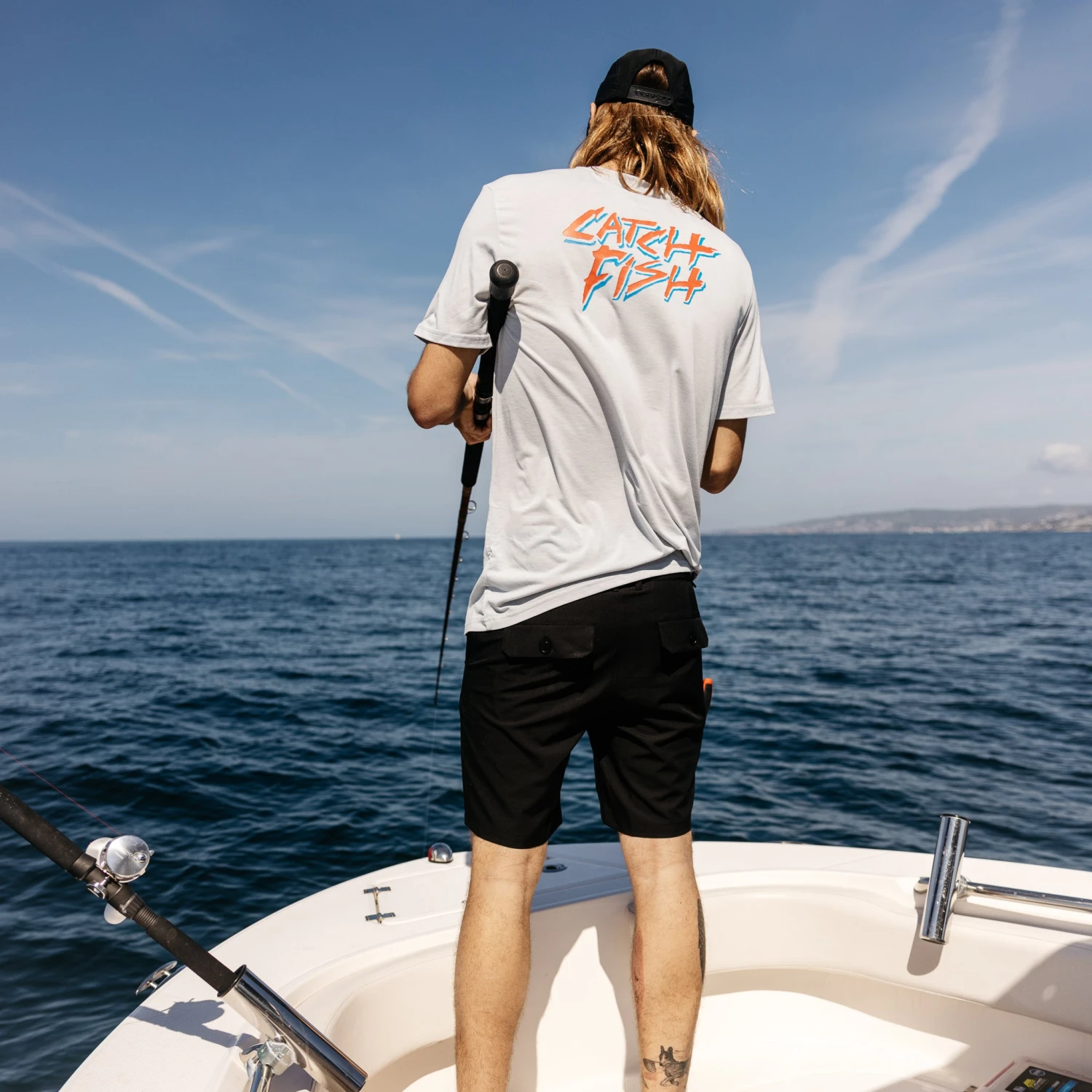 Catch Fish // Slash Fish S/S Tech Tee 2 Catch Fish // Slash Fish S/S Tech Tee - Image 2