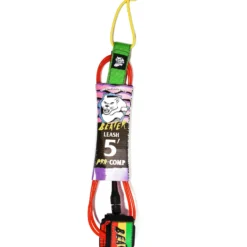 Beater 5' Pro-Comp Leash -Kyosho Shop 5 rasta packaging