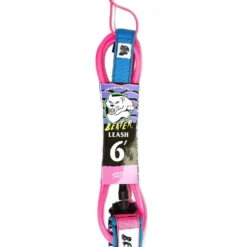 Beater 6' Leash -Kyosho Shop 6 pink packaging