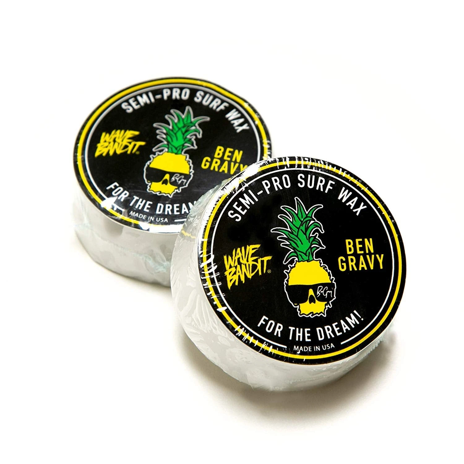 Wave Bandit X Ben Gravy Semi-Pro Surf Wax - Single (1) Bar 2 Wave Bandit X Ben Gravy Semi-Pro Surf Wax - Single (1) Bar - Image 2