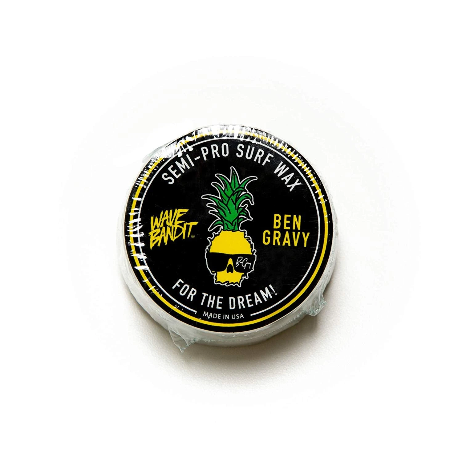 Wave Bandit X Ben Gravy Semi-Pro Surf Wax - Single (1) Bar 1 Wave Bandit X Ben Gravy Semi-Pro Surf Wax - Single (1) Bar