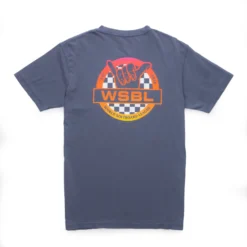 WSBL Garment-Dyed S/S Tee -Kyosho Shop A24TEE001 BLU 6copy