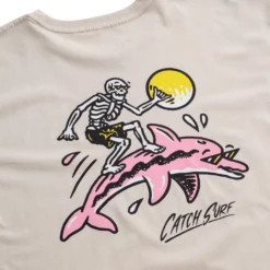 CS X Jamie Browne // Shredder S/S Tee -Kyosho Shop A24TEE005 BONE Detail 11copy