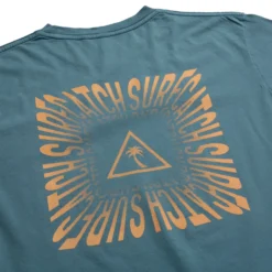Portal S/S Tee -Kyosho Shop A24TEE008 TEAL DetailB 3copy