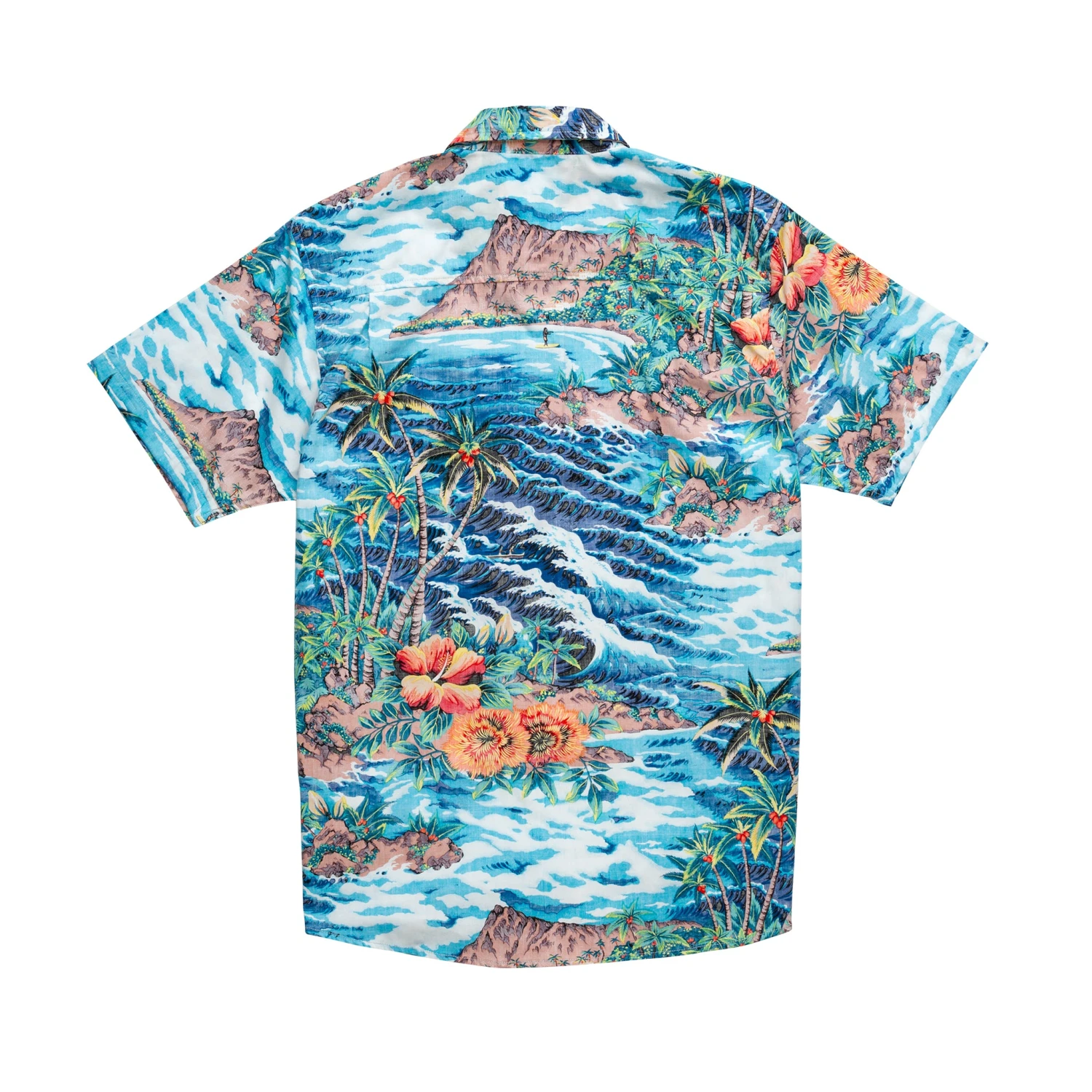CS X Hoffman® Aloha S/S Woven - Island Blue 5 CS X Hoffman® Aloha S/S Woven - Island Blue - Image 5
