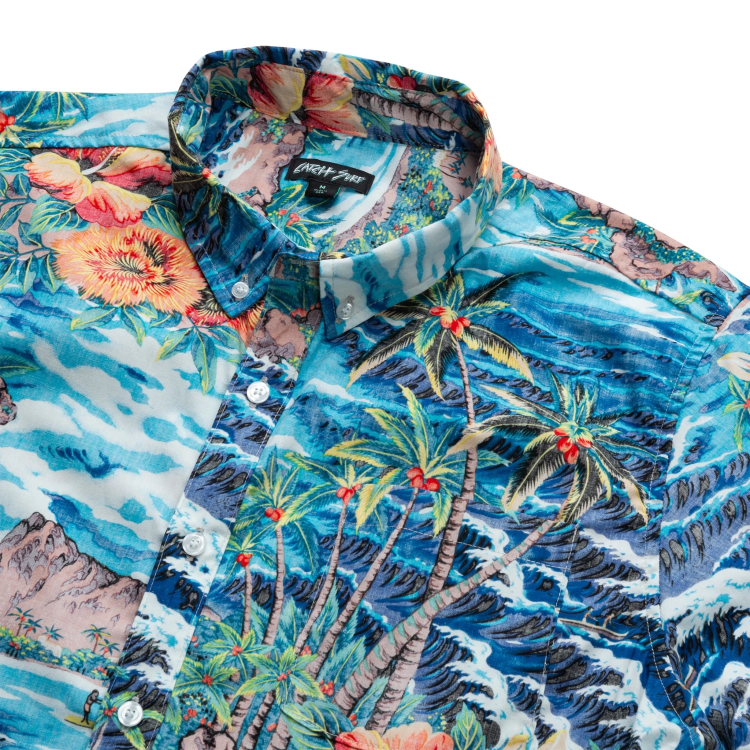 CS X Hoffman® Aloha S/S Woven - Island Blue 3 CS X Hoffman® Aloha S/S Woven - Island Blue - Image 3