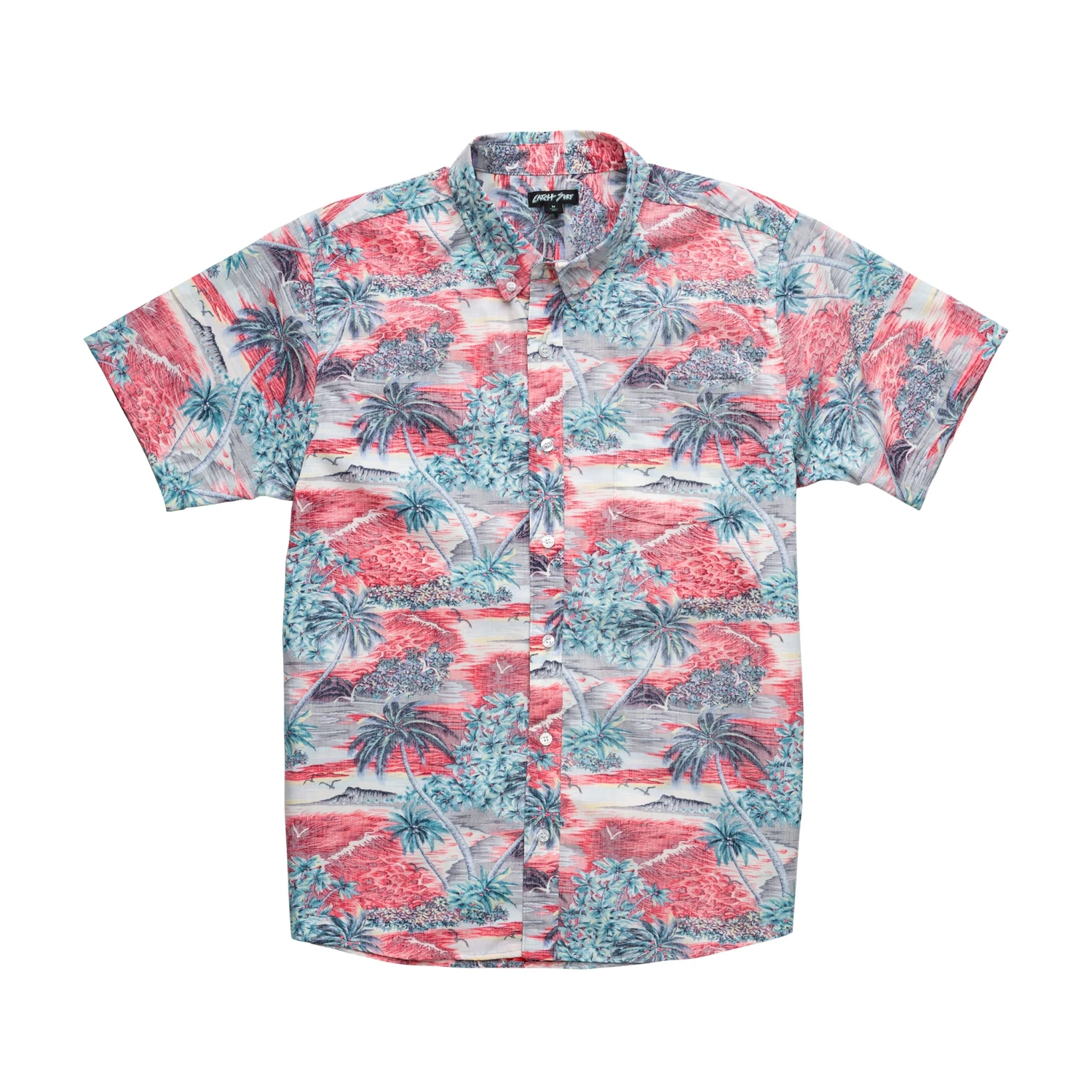 CS X Hoffman® Aloha S/S Woven - Sunset Red 1 CS X Hoffman® Aloha S/S Woven - Sunset Red