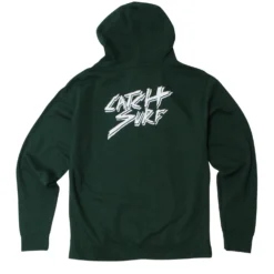 Basic Slash Fleece Pullover Hoodie -Kyosho Shop BasicSlashHoodie Green3