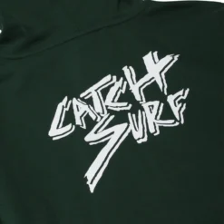 Basic Slash Fleece Pullover Hoodie -Kyosho Shop BasicSlashHoodie Green4