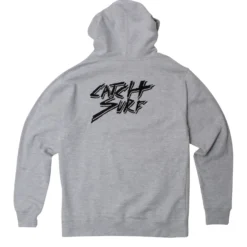 Basic Slash Fleece Pullover Hoodie -Kyosho Shop BasicSlashHoodie Grey3