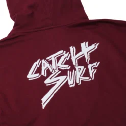 Basic Slash Fleece Pullover Hoodie -Kyosho Shop BasicSlashHoodie Maroon4