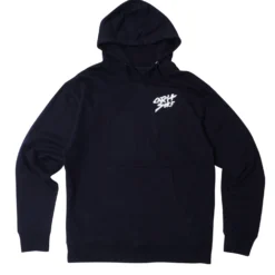 Basic Slash Fleece Pullover Hoodie -Kyosho Shop BasicSlashHoodie Navy1