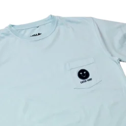 Palms Garment-Dyed S/S Pocket Tee - Sky Blue -Kyosho Shop CS CirclePalm 2