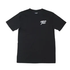 Basic Slash Garment-Dyed S/S Tee -Kyosho Shop CS SlashBlk 1