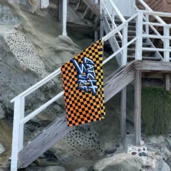 Checked Out Beach Towel -Kyosho Shop CheckedOutBeachTowel 1