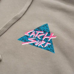 Static Slash Fleece Pullover Hoodie - Cement -Kyosho Shop Detail 03copy