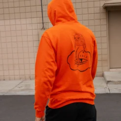 Evan Rossell // Chiller Fleece Pullover Hoodie -Kyosho Shop EvanSweatsBackHit