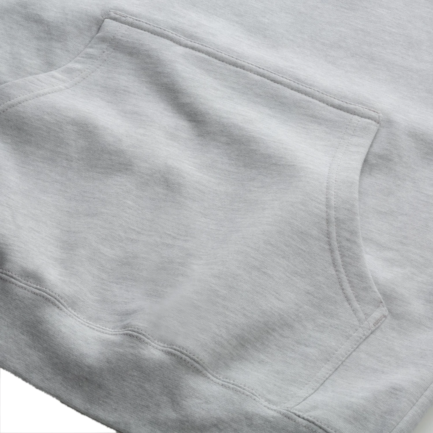 Neon Script Fleece Pullover Hoodie - Heather Grey 5 Neon Script Fleece Pullover Hoodie - Heather Grey - Image 5