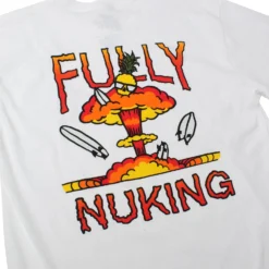 Wave Bandit X Ben Gravy Fully Nuking S/S Tee - White -Kyosho Shop FullyNuking 4