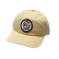 Beater Rip Nylon Hat // Yellow