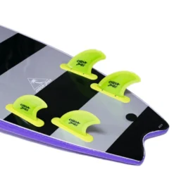 Safety-Edge Quad Fin Set 11 Safety-Edge Quad Fin Set -Kyosho Shop SAFEQUAD LIME 3