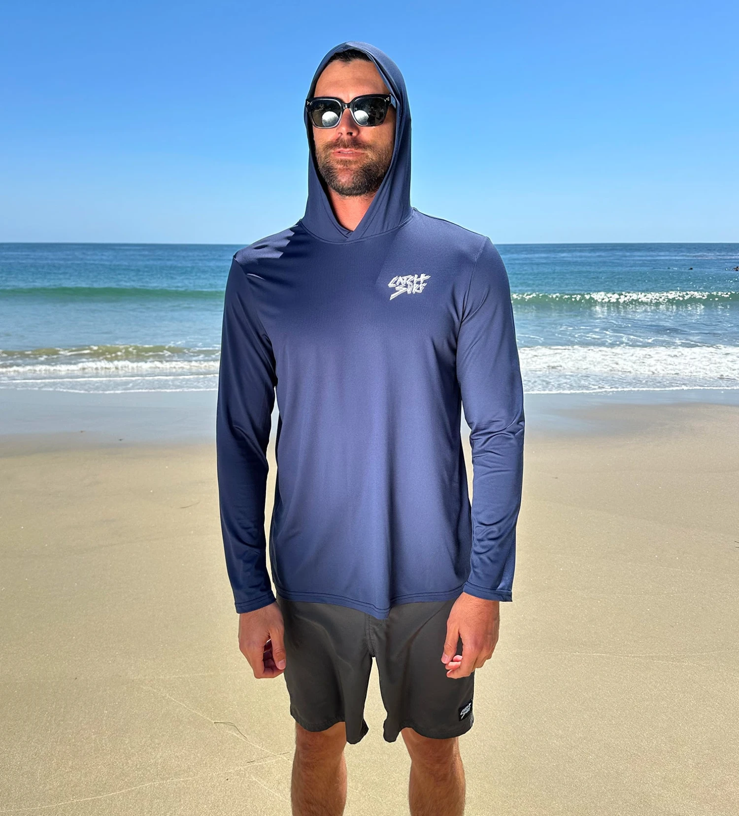 Slash L/S Hooded Rash Guard 2 Slash L/S Hooded Rash Guard - Image 2
