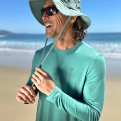 Stealth L/S Tech Tee -Kyosho Shop StealthL SteeGreenProductPage3