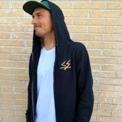 Studio Zip Hoodie - Black -Kyosho Shop StudioHoodieProductPic2