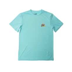 Youth // Triangle Slash S/S Surf Shirt - Turquoise