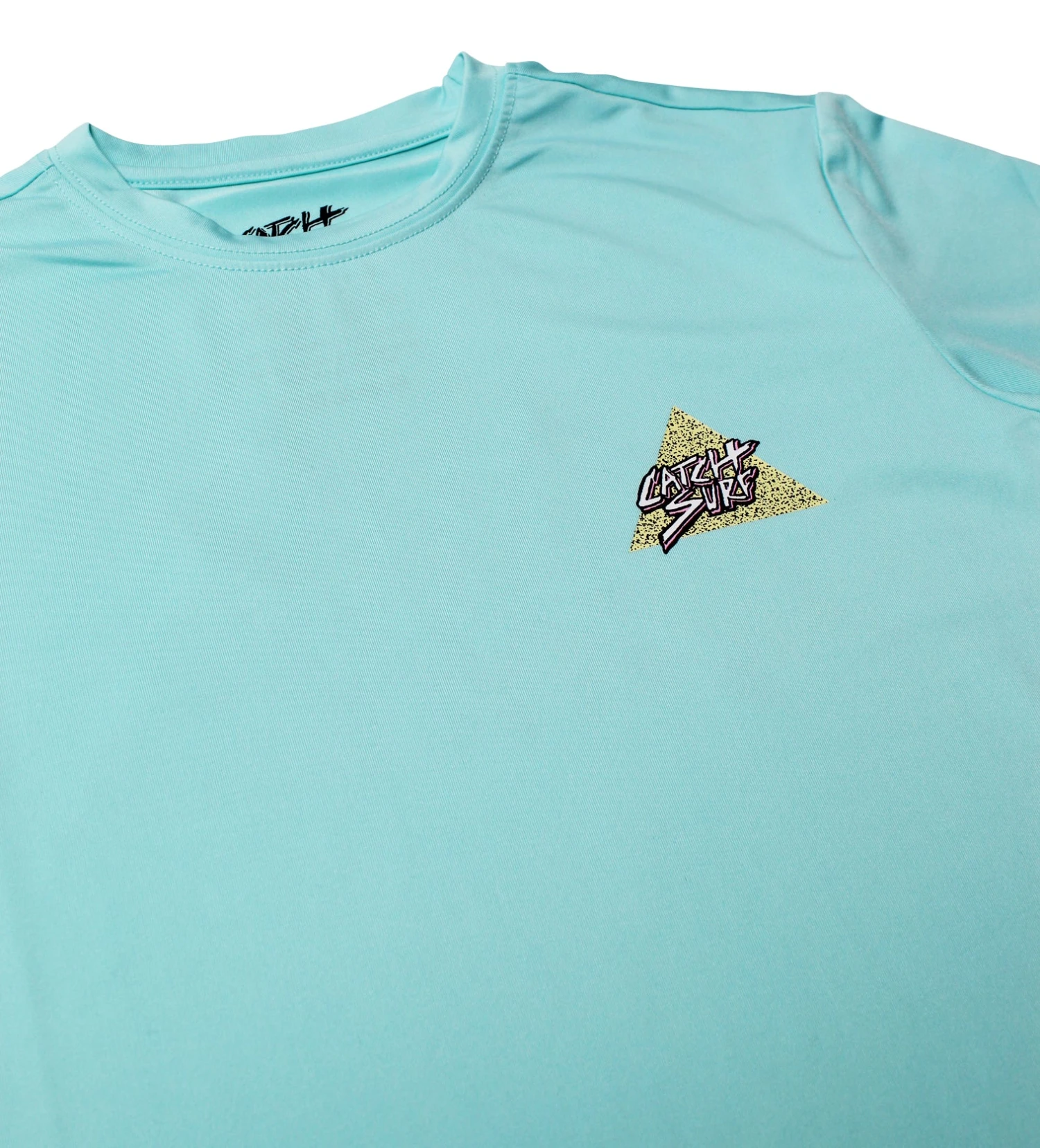 Youth // Triangle Slash S/S Surf Shirt - Turquoise 3 Youth // Triangle Slash S/S Surf Shirt - Turquoise - Image 3