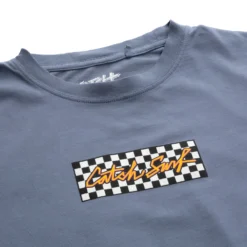 Neon Script Garment-Dyed S/S Tee -Kyosho Shop Tee A4TEE 002 BLU 24copy1