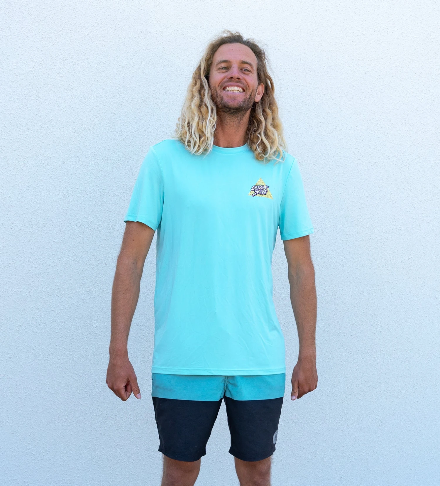 Triangle Slash S/S Performance Shirt - Turquoise 4 Triangle Slash S/S Performance Shirt - Turquoise - Image 4