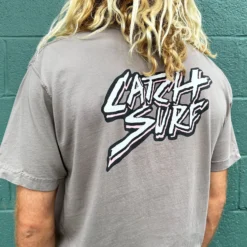 Triple Slash Garment-Dyed S/S Tee - Cinder -Kyosho Shop TripleSlashGarmentDyedteeProductpage2