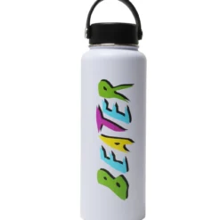 Beater Flask - White
