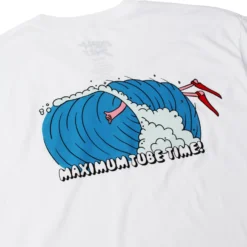 Tube Time S/S Tee - White 10 Tube Time S/S Tee - White -Kyosho Shop Womper MaxTubeTime 4