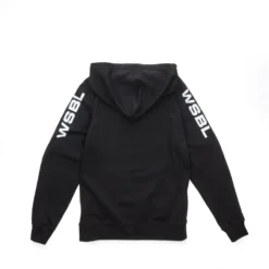 Youth // WSBL Fleece Pullover Hoodie -Kyosho Shop Y24FLC001 BLK 7copy
