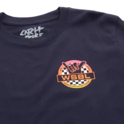 Youth // WSBL S/S Tee - Navy -Kyosho Shop Y24TEE001 NVY Detail 4copy