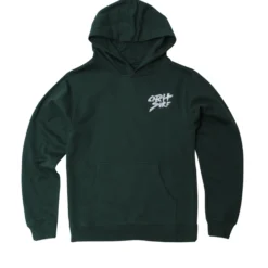 Youth // Basic Slash Fleece Pullover Hoodie -Kyosho Shop Youth BasicSlashHoodie Green 1
