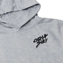 Youth // Basic Slash Fleece Pullover Hoodie -Kyosho Shop Youth BasicSlashHoodie Grey 2