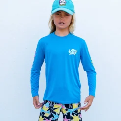 Youth // OG Old School L/S Surf Shirt - Royal -Kyosho Shop Youth OG LS 1