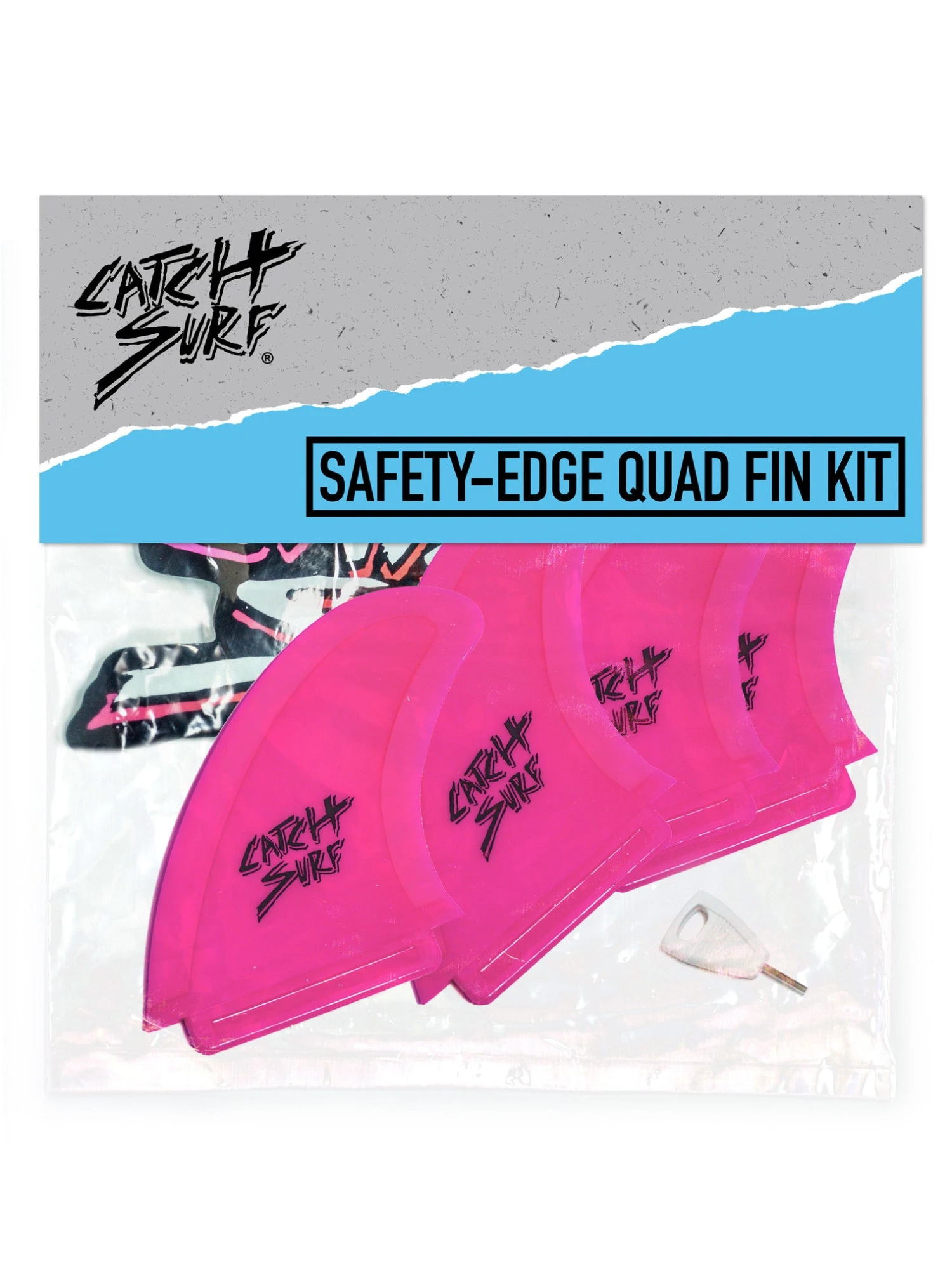 Safety-Edge Quad Fin Set 1 Safety-Edge Quad Fin Set