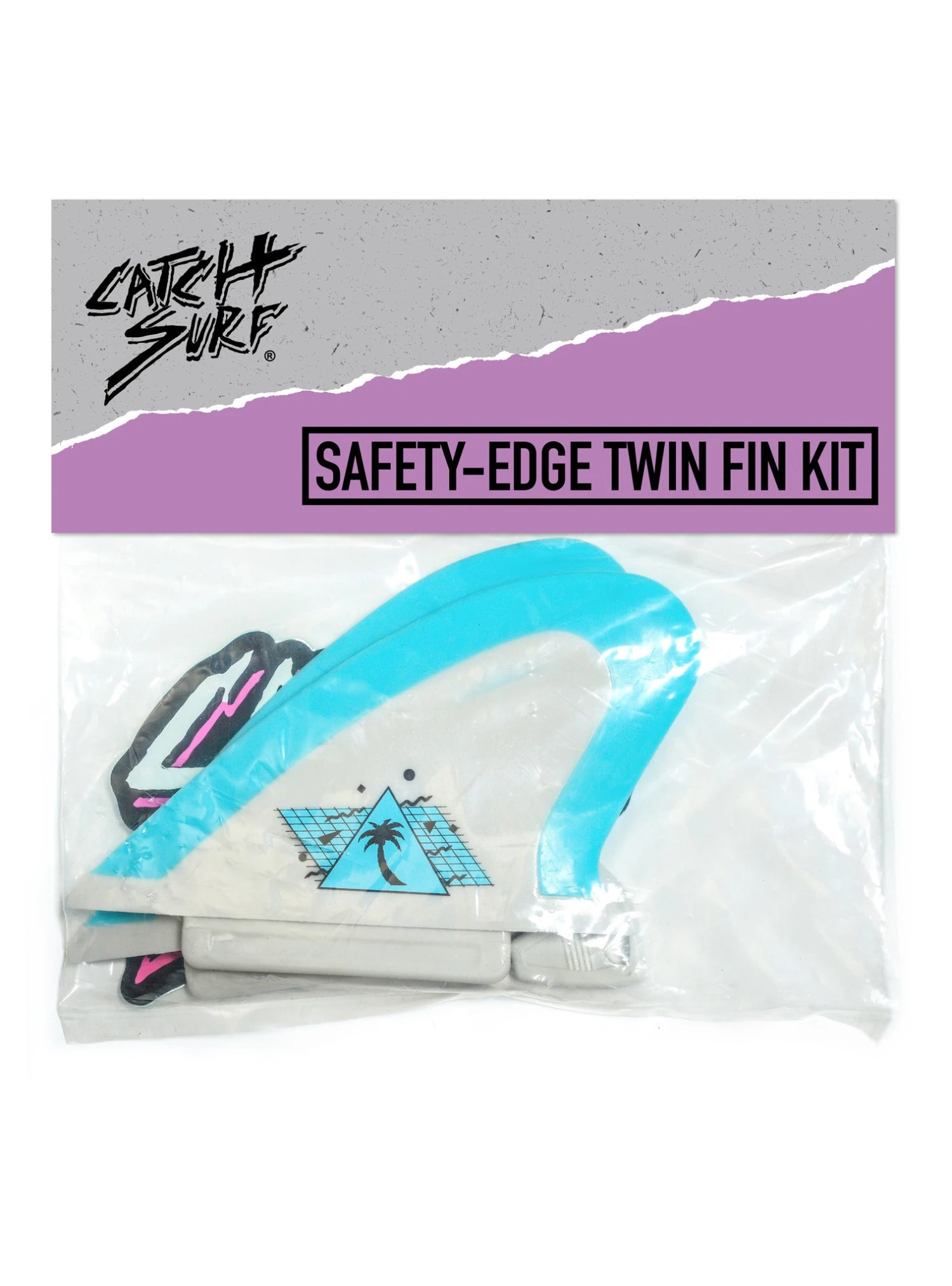 Safety-Edge Twin Fin Set 1 Safety-Edge Twin Fin Set